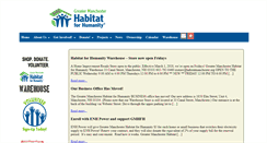 Desktop Screenshot of habitatmanchester.org